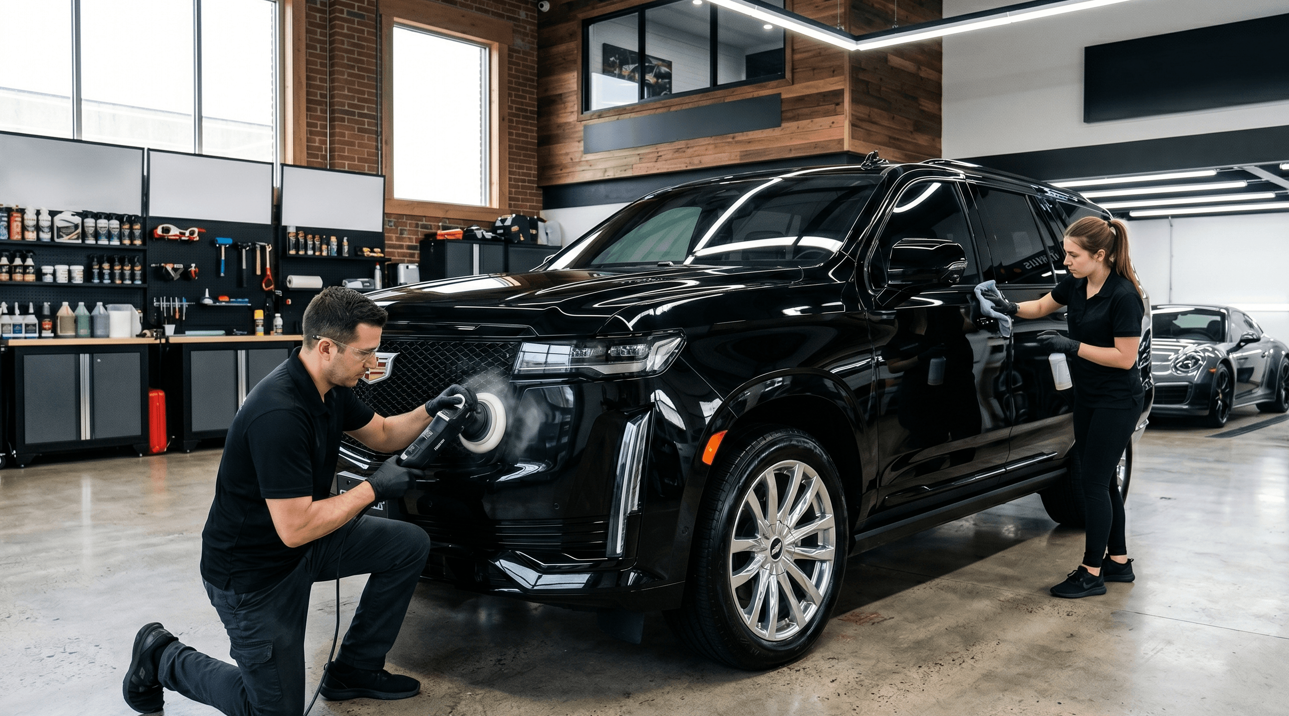 Freshly detailed vehicle by Soap & Glory Mobile Car Detailing - Mississauga
